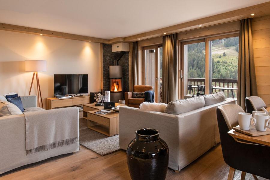 Urlaub in den Bergen 4-Zimmer-Appartment für 6 Personen (D03) - Mammoth Lodge - Courchevel - Wohnzimmer