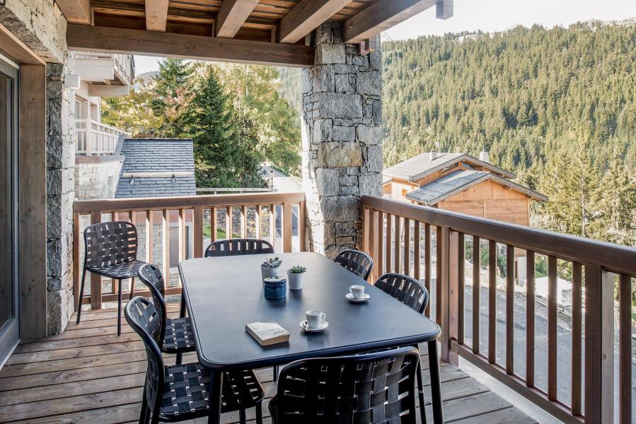 Каникулы в горах Апартаменты 5 комнат кабин 8-10 чел. (D02) - Mammoth Lodge - Courchevel - Балкон