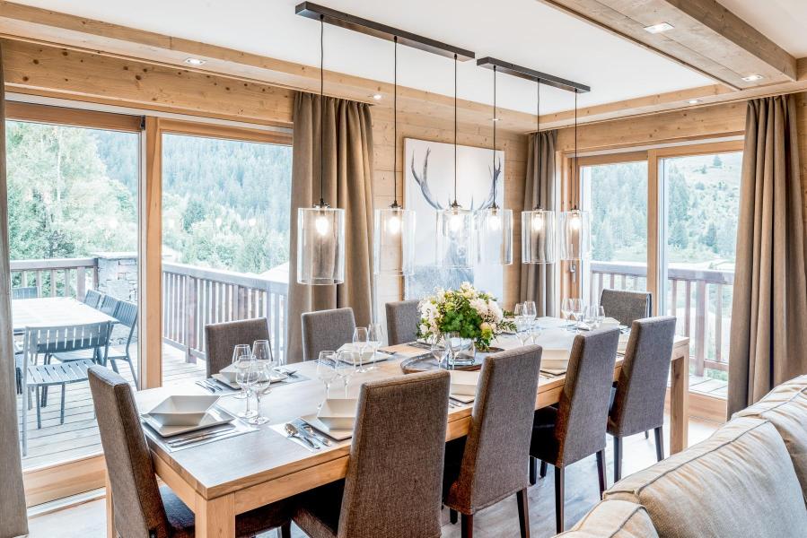 Urlaub in den Bergen 5-Zimmer-Appartment für 8 Personen (D06) - Mammoth Lodge - Courchevel - Tisch