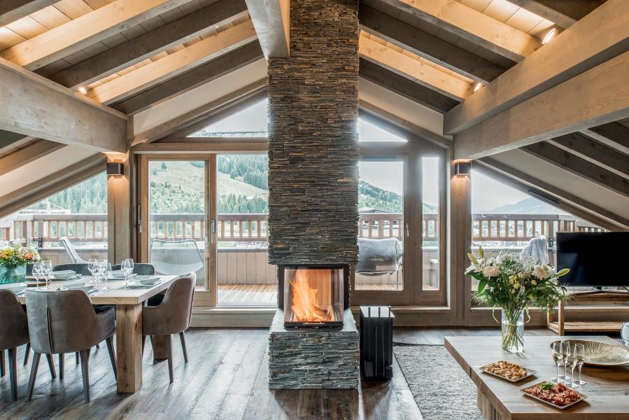 Vacanze in montagna Appartamento su due piani 5 stanze per 9 persone (D13) - Mammoth Lodge - Courchevel - Soggiorno