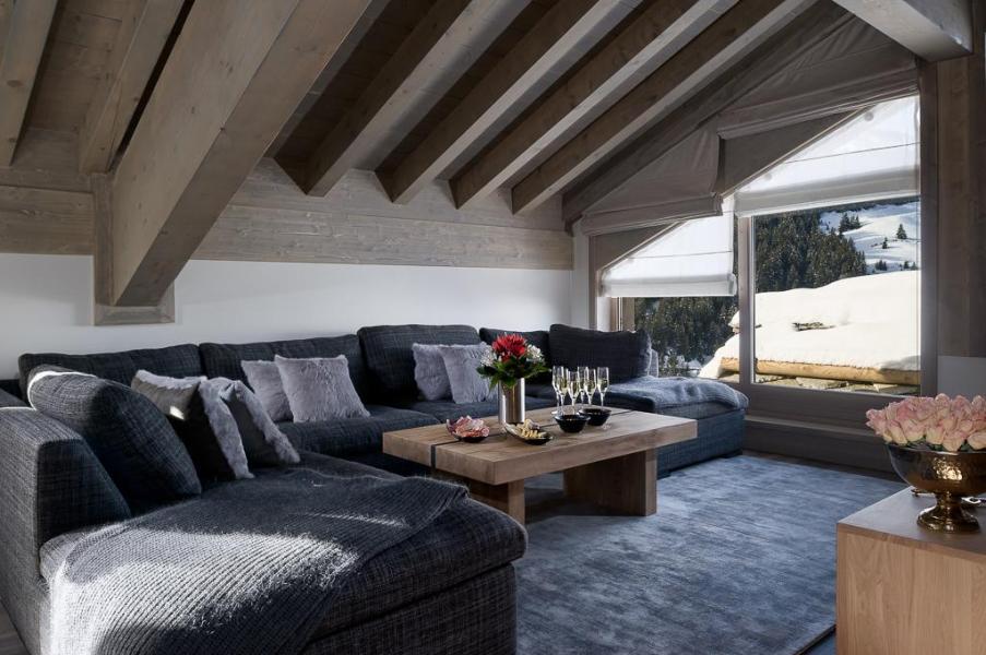 Urlaub in den Bergen Triplex Wohnung 8 Zimmer 14-16 Personen (D15) - Mammoth Lodge - Courchevel - Kleines Wohnzimmer