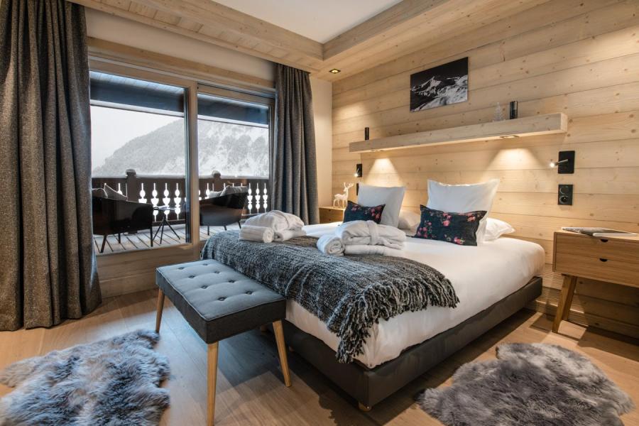 Holiday in mountain resort 4 room duplex apartment cabin 6-8 people (Kula) - Manali Lodge - Courchevel - Bedroom