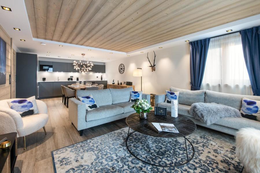 Urlaub in den Bergen 4-Zimmer-Appartment für 6 Personen (Dablam) - Manali Lodge - Courchevel - Wohnzimmer