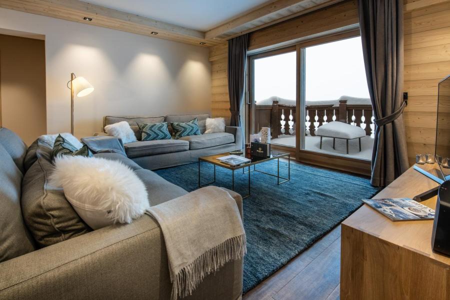 Holiday in mountain resort 5 room apartment 8-10 people (Punsum) - Manali Lodge - Courchevel - Living room