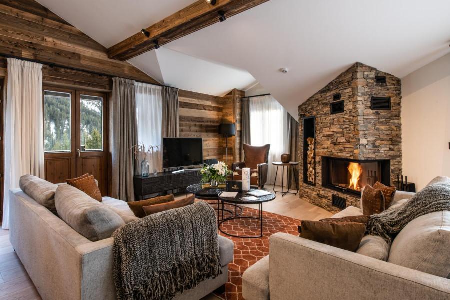 Каникулы в горах Апартаменты 5 комнат 8 чел. (Makalu) - Manali Lodge - Courchevel - Салон