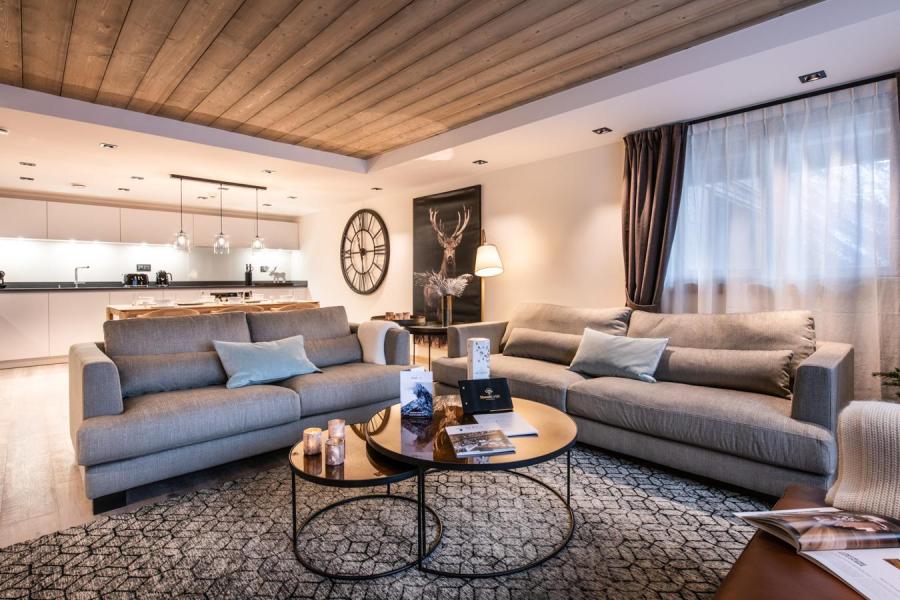 Vakantie in de bergen Appartement 4 kamers 6 personen (Kangto) - Manali Lodge - Courchevel - Woonkamer