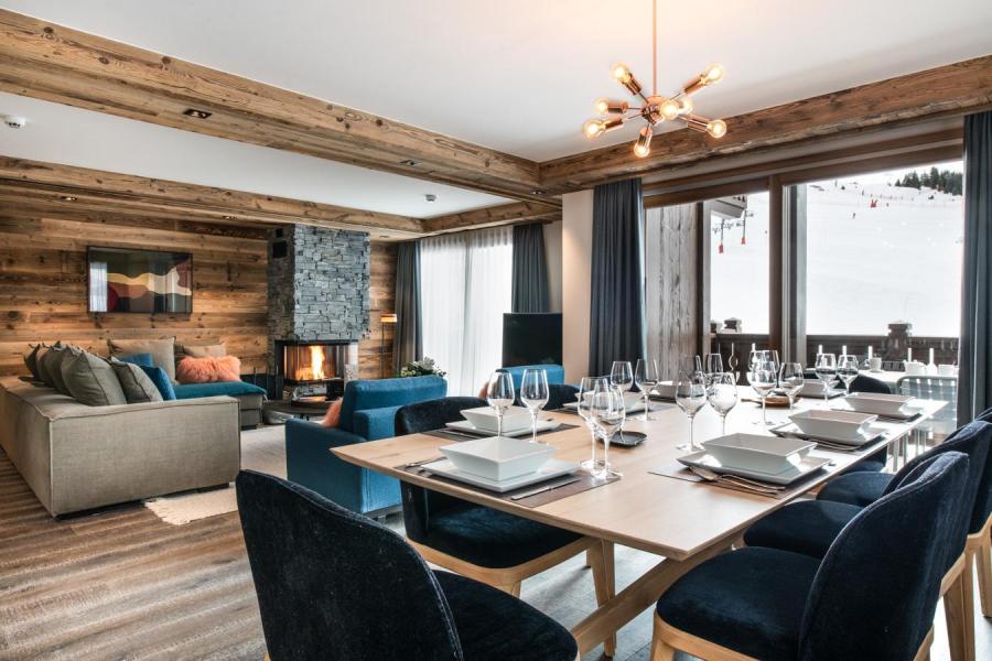 Vacances en montagne Appartement 4 pièces cabine 8-10 personnes (Indrasan) - Manali Lodge - Courchevel - Séjour