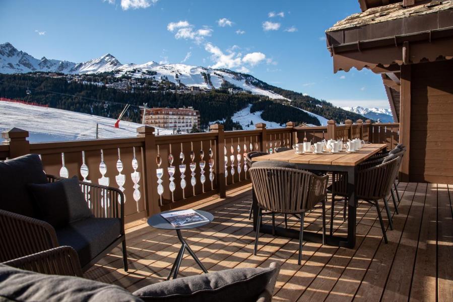 Vacances en montagne Appartement 5 pièces cabine 8-10 personnes (Kinabalu) - Manali Lodge - Courchevel - Balcon