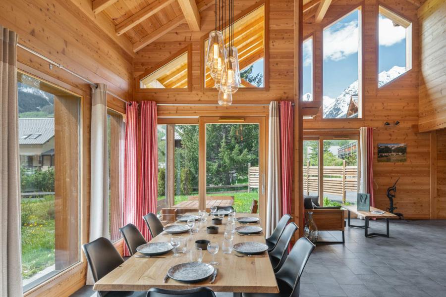 Vacances en montagne Chalet triplex 9 pièces 9 personnes (Marmotte 1) - MARMOTTANT - Serre Chevalier - Séjour