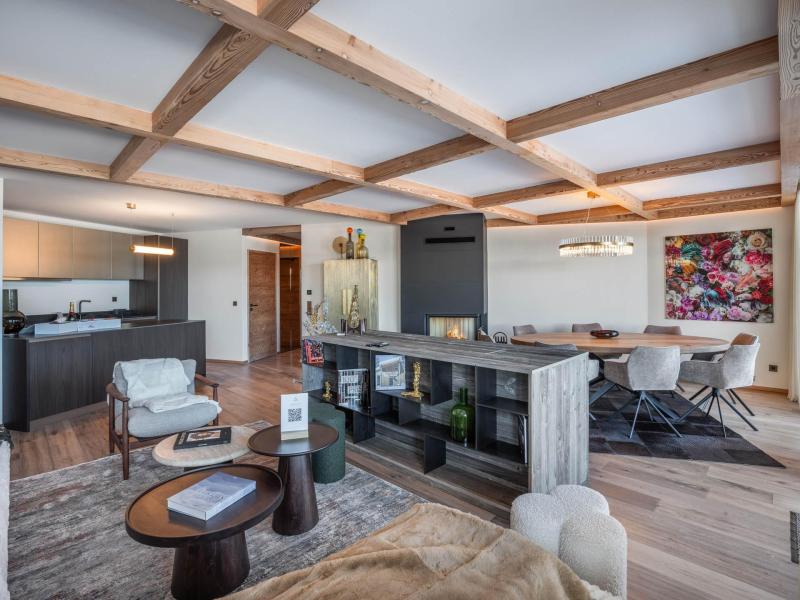 Urlaub in den Bergen 4-Zimmer-Appartment für 8 Personen (Limeo) - Mascara - Courchevel - Wohnzimmer