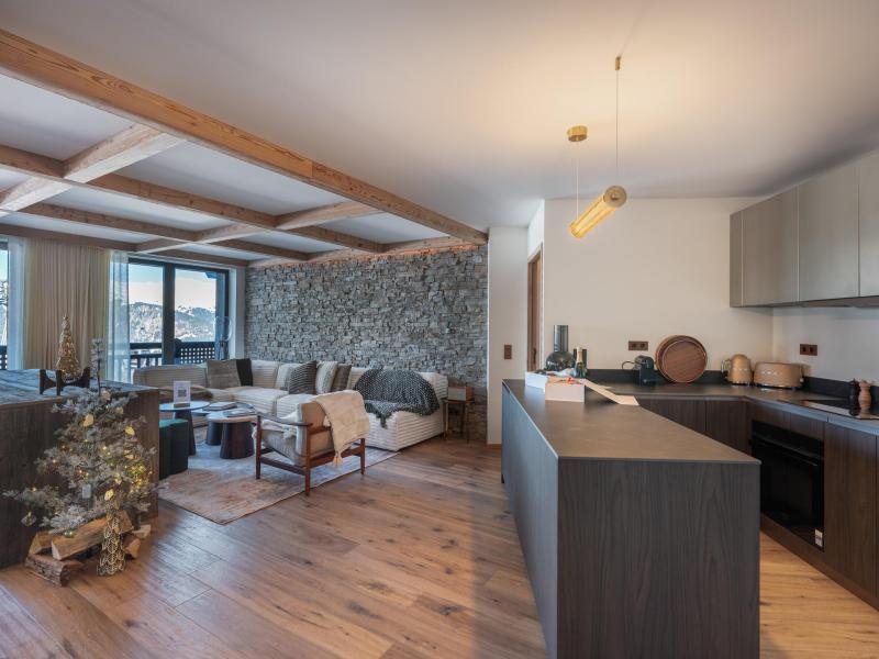 Urlaub in den Bergen 4-Zimmer-Appartment für 8 Personen (Limeo) - Mascara - Courchevel - Wohnzimmer