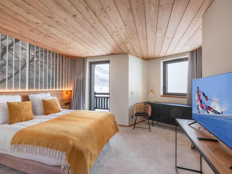 Urlaub in den Bergen 5 Zimmer Maisonettewohnung für 8 Personen (Mistero) - Mascara - Courchevel - Schlafzimmer