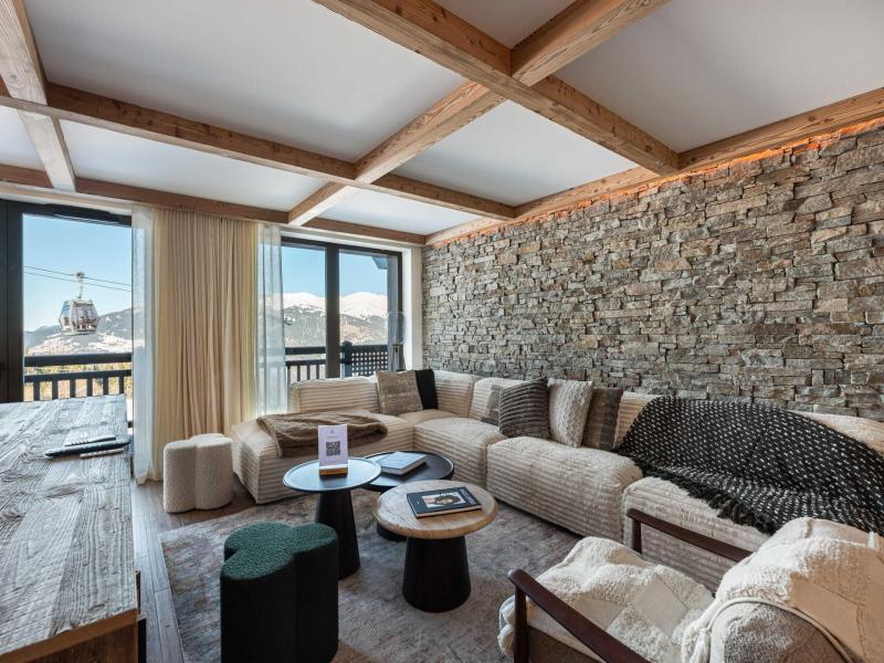 Vakantie in de bergen Appartement 4 kamers 8 personen (Limeo) - Mascara - Courchevel - Woonkamer