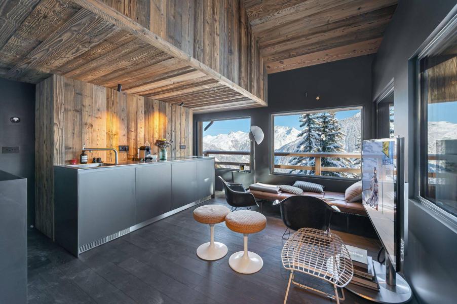 Urlaub in den Bergen Duplex Wohnung 3 Zimmer 6 Personnen (CANORS) - Mazot de Bellecôte - Courchevel - Wohnzimmer