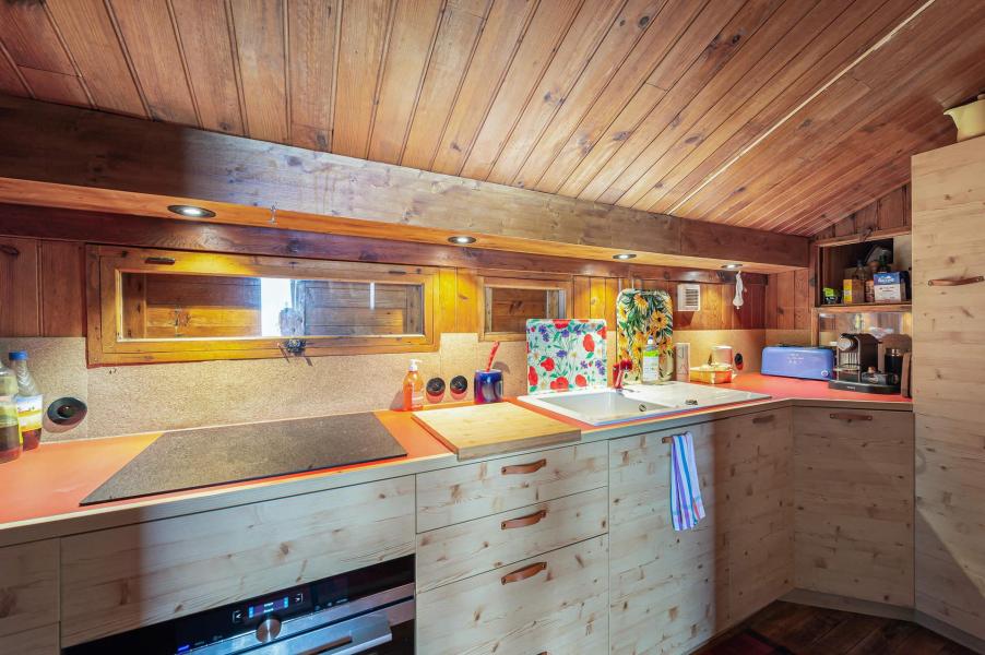 Vakantie in de bergen Chalet 4 kamers 4 personen - Mazot les Bichettes - Courchevel - Keukenblok