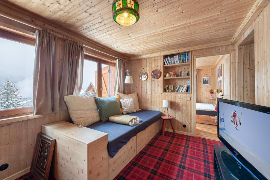 Vakantie in de bergen Chalet 4 kamers 4 personen - Mazot les Bichettes - Courchevel - Woonkamer