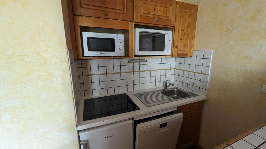 Wakacje w górach Apartament 2 pokojowy z alkową 6 osób (304) - Meijotel - Les 2 Alpes - Kuchnia