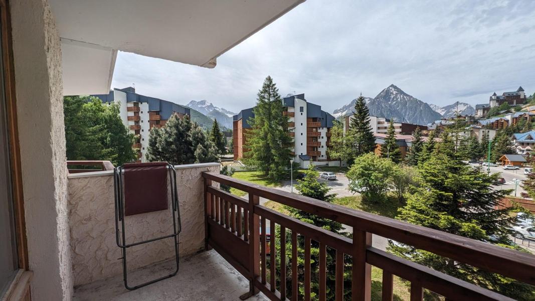 Vacaciones en montaña Apartamento cabina 2 piezas para 6 personas (304) - Meijotel - Les 2 Alpes - Balcón