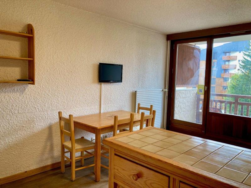 Vakantie in de bergen Studio bergnis 4 personen (046) - Meijotel - Les 2 Alpes - Woonkamer