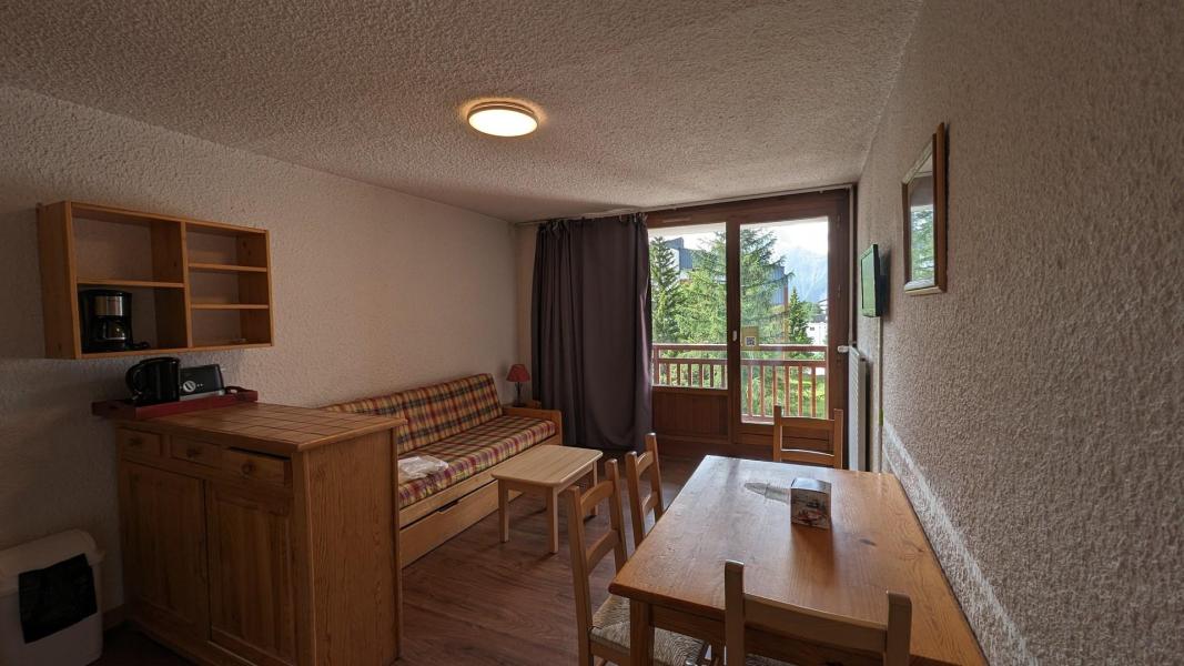 Vakantie in de bergen Studio bergnis 4 personen (057) - Meijotel - Les 2 Alpes - Woonkamer