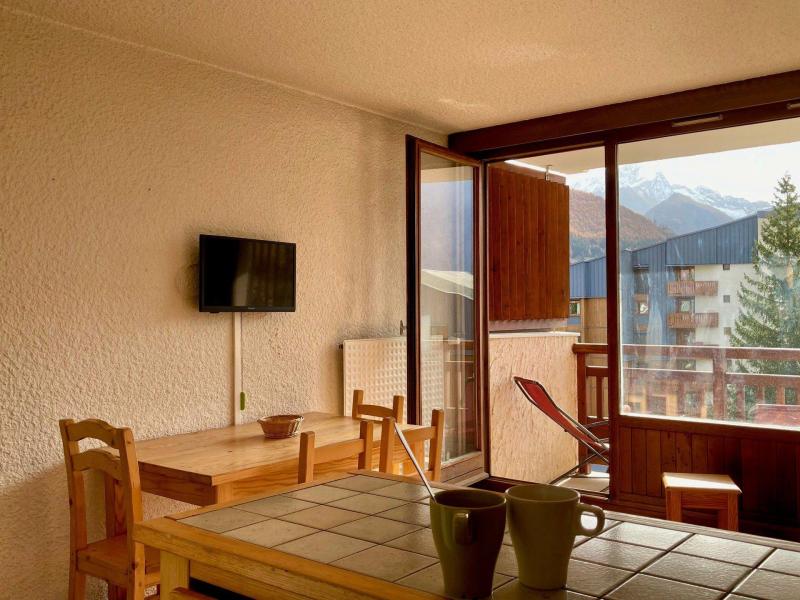 Vakantie in de bergen Studio bergnis 4 personen (066) - Meijotel - Les 2 Alpes - Woonkamer