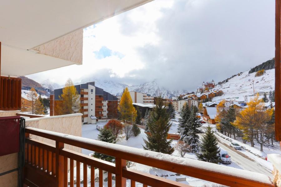 Vakantie in de bergen Studio bergnis 4 personen (408) - Meijotel - Les 2 Alpes - Balkon