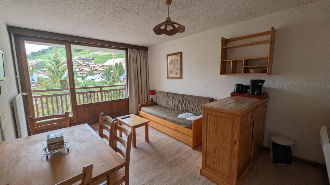 Vacances en montagne Studio coin montagne 4 personnes (405) - Meijotel - Les 2 Alpes - Séjour