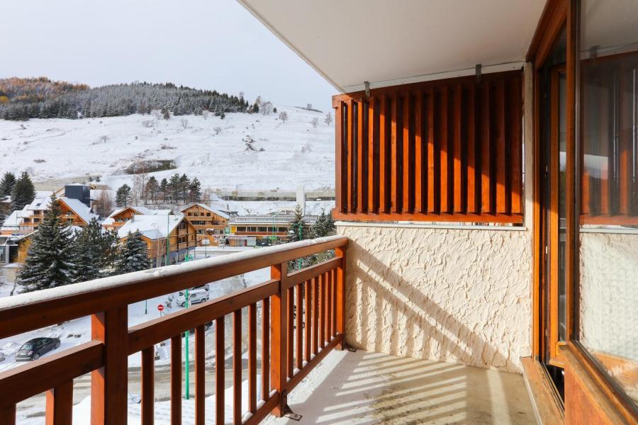 Vacances en montagne Studio coin montagne 4 personnes (408) - Meijotel - Les 2 Alpes - Balcon