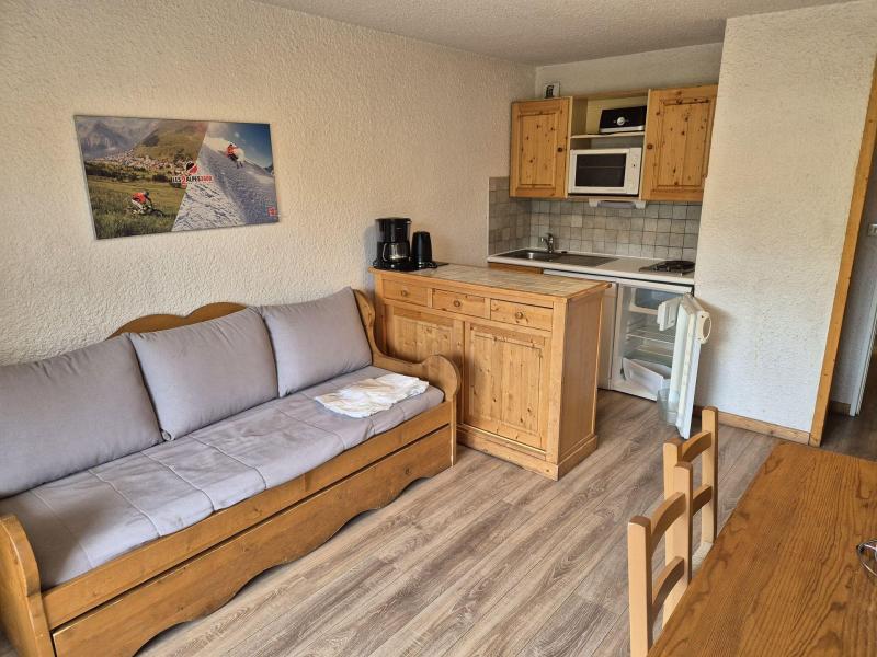 Vacanze in montagna Studio con alcova per 4 persone (107) - Meijotel - Les 2 Alpes - Soggiorno