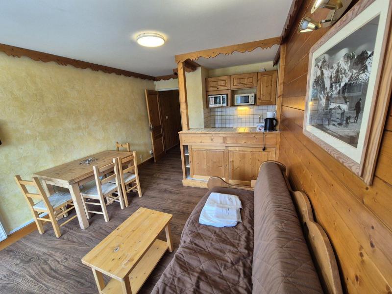 Urlaub in den Bergen Studio Schlafnische 4 Personen (035) - Meijotel - Les 2 Alpes - Wohnzimmer