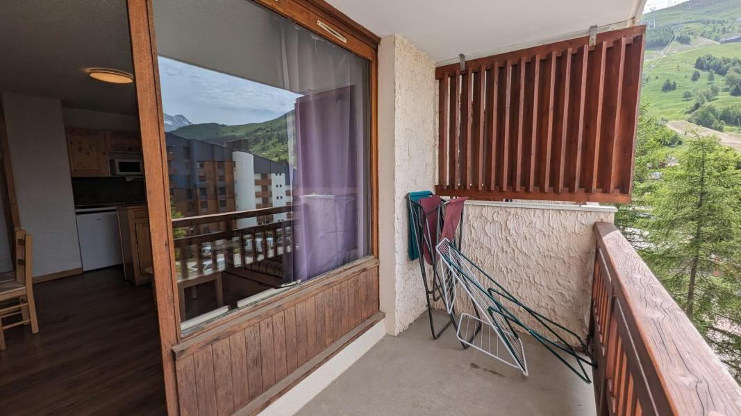 Urlaub in den Bergen Studio Schlafnische 4 Personen (057) - Meijotel - Les 2 Alpes - Balkon