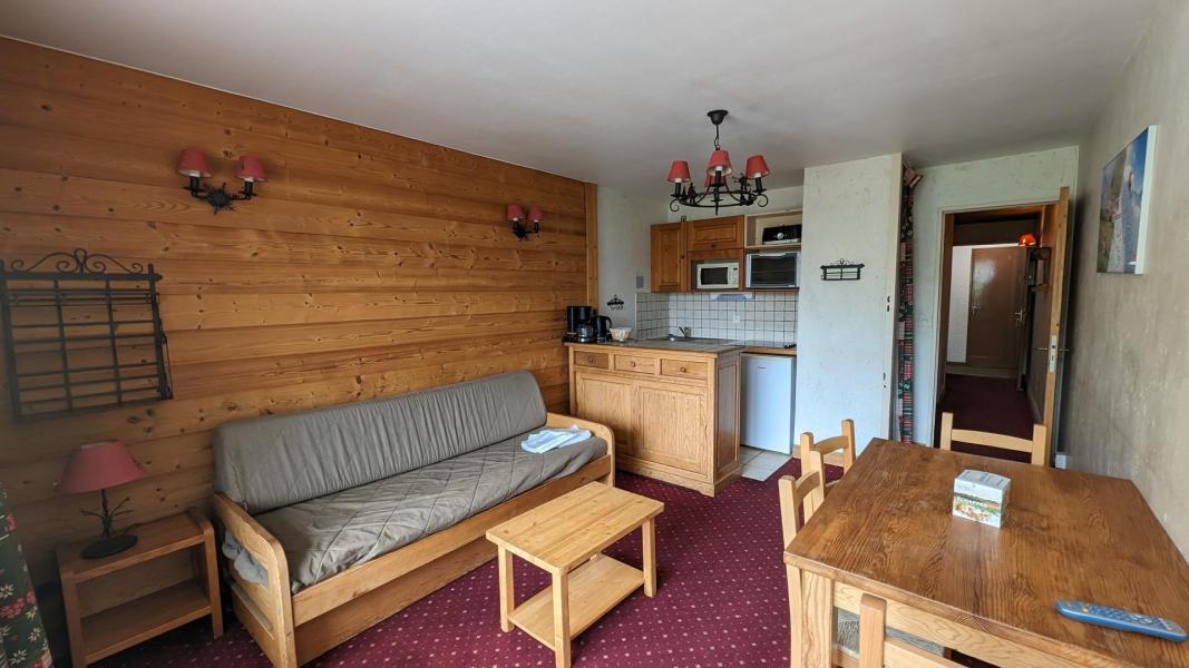 Urlaub in den Bergen Studio Schlafnische 4 Personen (309) - Meijotel - Les 2 Alpes - Wohnzimmer