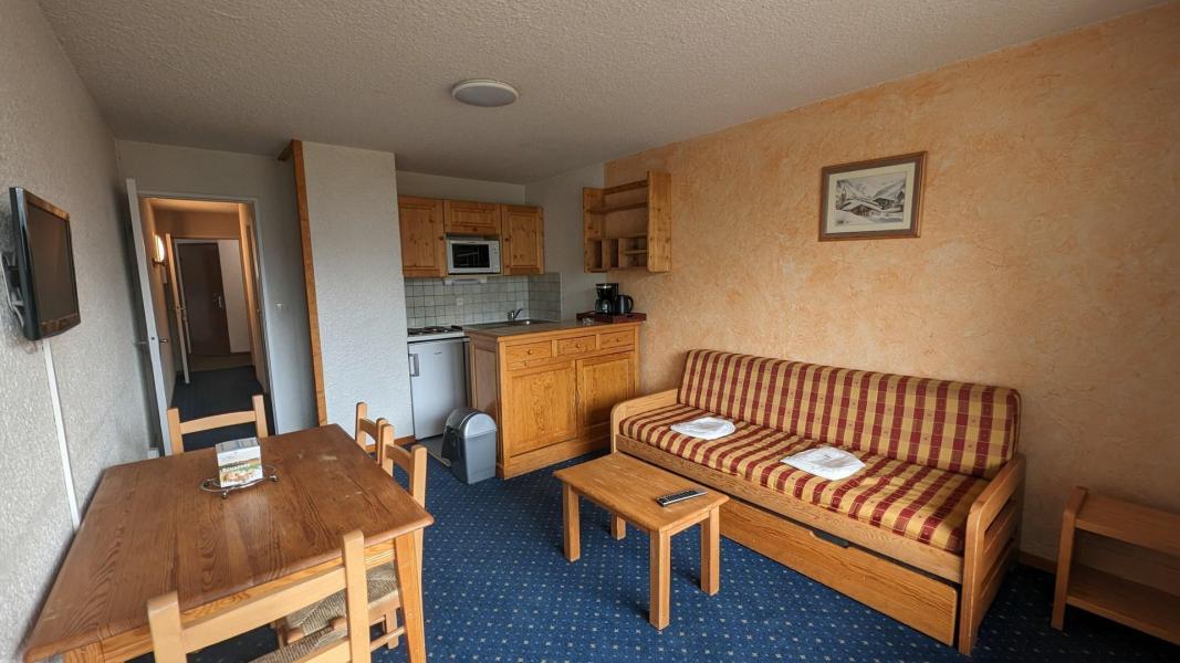 Urlaub in den Bergen Studio Schlafnische 4 Personen (503) - Meijotel - Les 2 Alpes - Wohnzimmer