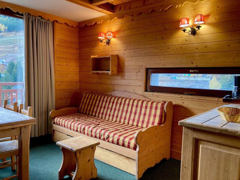 Urlaub in den Bergen Wohnung 1 Mezzanine Zimmer 6 Leute (707) - Meijotel - Les 2 Alpes - Wohnzimmer