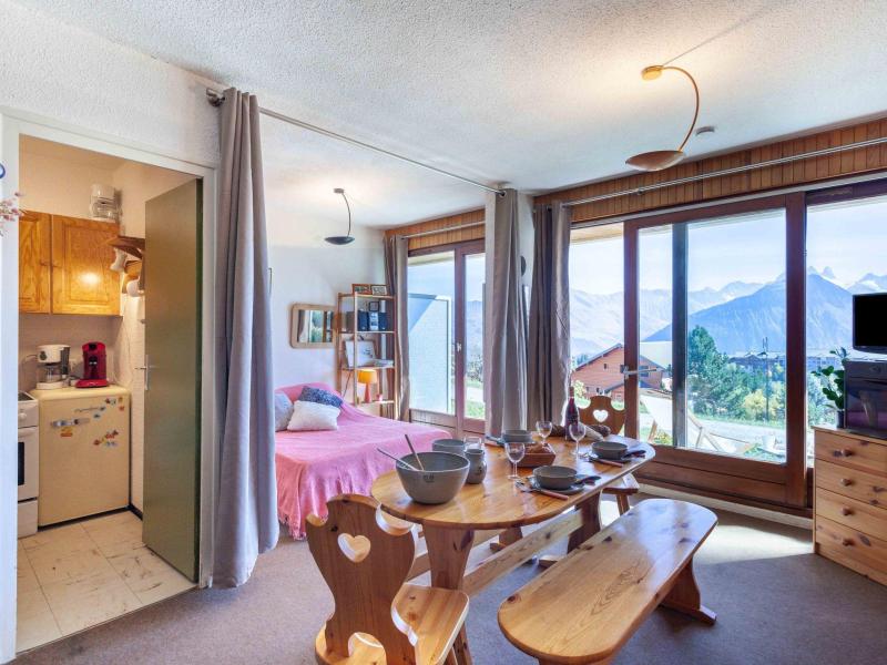 Vacaciones en montaña Apartamento 1 piezas para 4 personas (1) - Mont Charvin - La Toussuire - Alojamiento