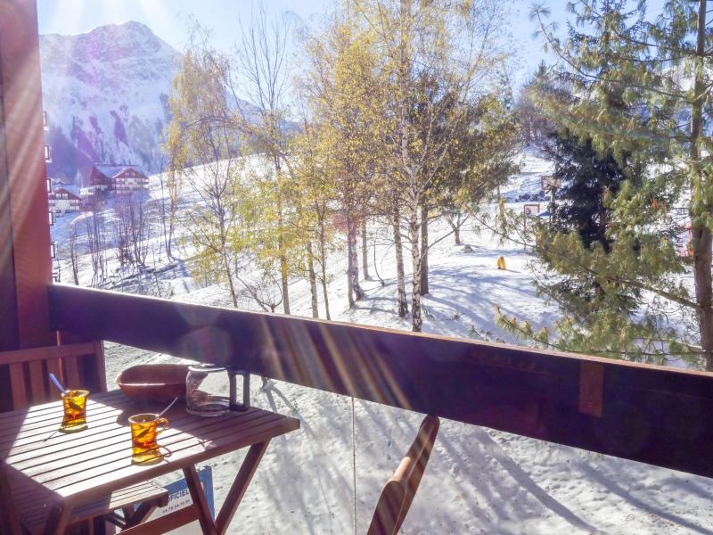 Urlaub in den Bergen 1-Zimmer-Appartment für 4 Personen (65) - Pégase Phénix - Le Corbier - Balkon