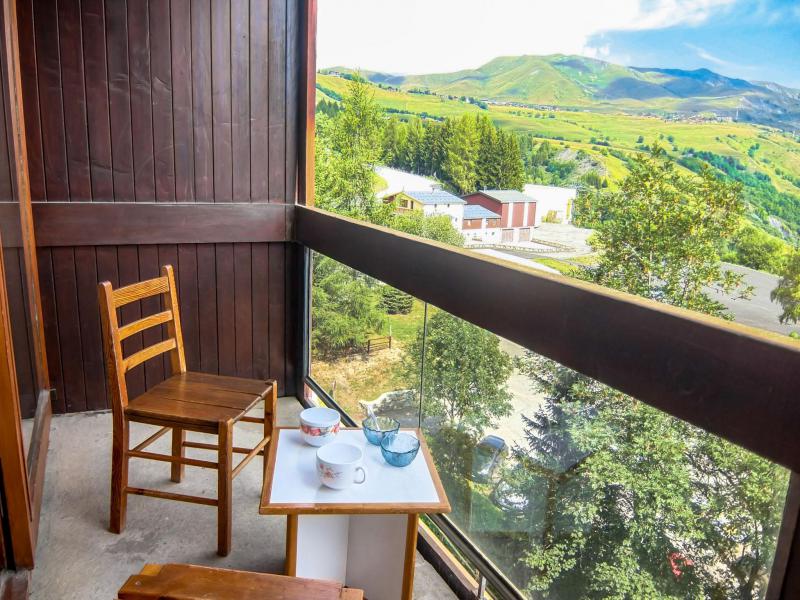 Vacaciones en montaña Apartamento 2 piezas para 6 personas (32) - Pégase Phénix - Le Corbier - Balcón