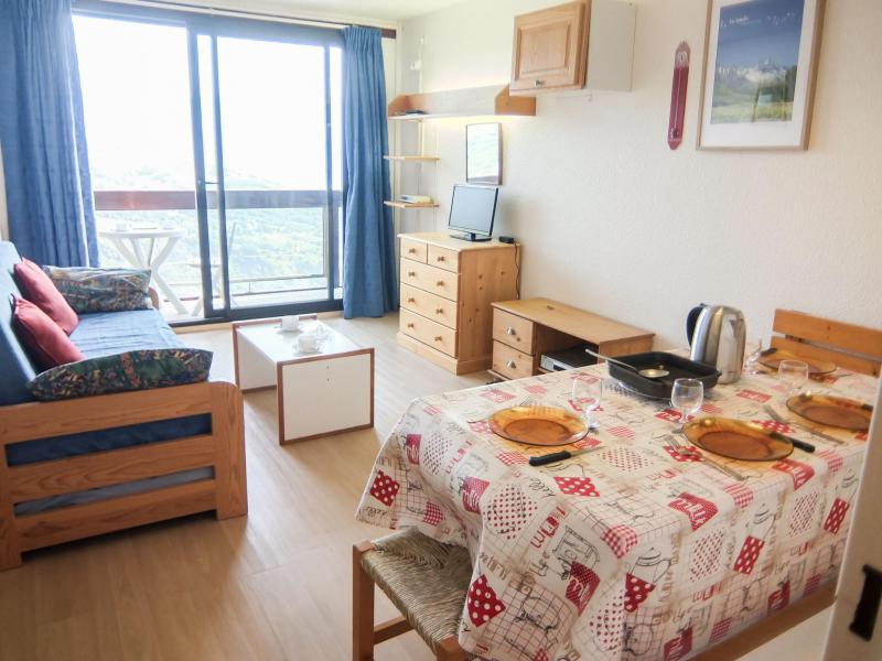 Vakantie in de bergen Appartement 1 kamers 4 personen (21) - Pégase Phénix - Le Corbier - Woonkamer