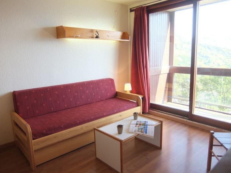 Vakantie in de bergen Appartement 2 kamers 6 personen (32) - Pégase Phénix - Le Corbier - Woonkamer