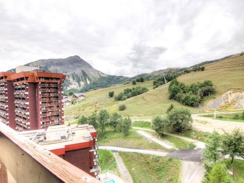 Vakantie in de bergen Appartement 2 kamers 6 personen (53) - Pégase Phénix - Le Corbier - Terras