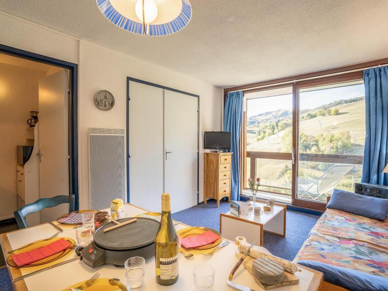 Vakantie in de bergen Appartement 2 kamers 6 personen (53) - Pégase Phénix - Le Corbier - Woonkamer