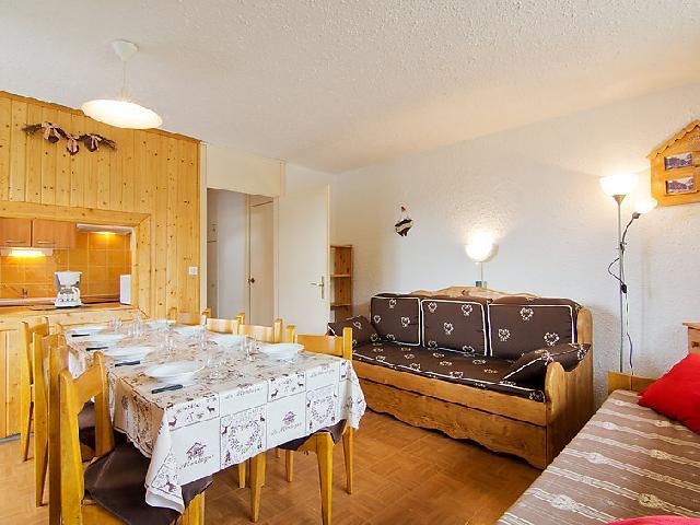 Holiday in mountain resort 3 room apartment 7 people (1) - Pelvoux - Les Menuires - Living room