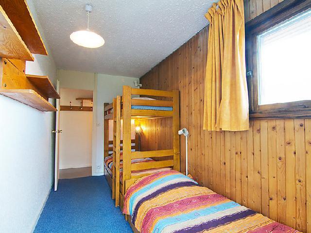 Urlaub in den Bergen 3-Zimmer-Appartment für 7 Personen (1) - Pelvoux - Les Menuires - Offener Schlafbereich