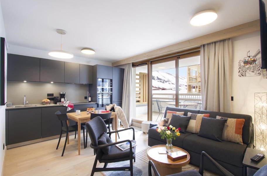 Vacanze in montagna Appartamento 2 stanze con cabina per 4 persone (C21) - PHOENIX C - Alpe d'Huez - Soggiorno