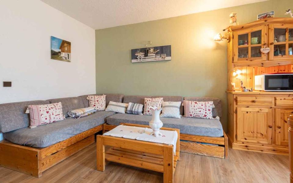 Vakantie in de bergen Appartement 2 kamers 5 personen (G472) - Pierrafort - Valmorel - Woonkamer