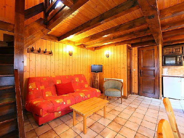 Holiday in mountain resort 3 room chalet 6 people (1) - Pierre Blanche - Les Houches - Sofa bed