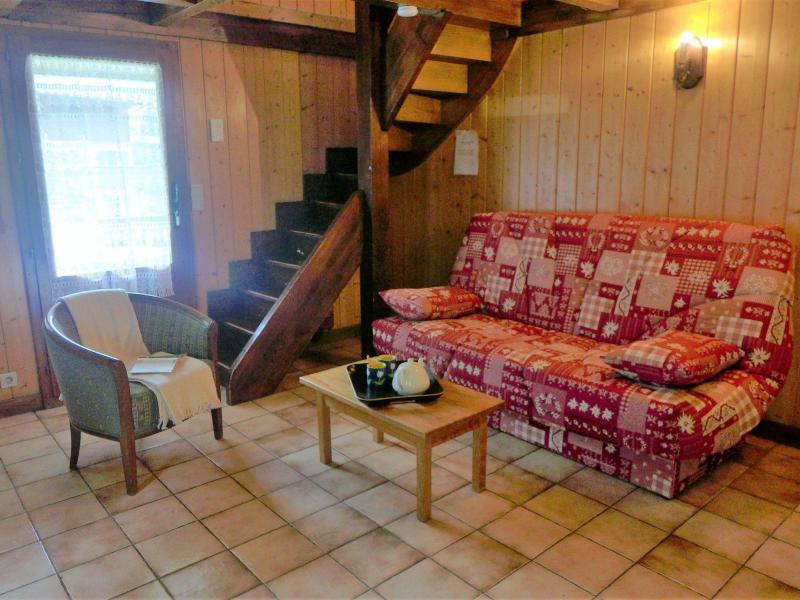 Vakantie in de bergen Chalet 3 kamers 6 personen (1) - Pierre Blanche - Les Houches - Woonkamer