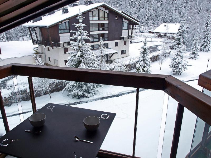 Holiday in mountain resort 2 room apartment 6 people (10) - Pierres Blanches F et H - Les Contamines-Montjoie - Balcony