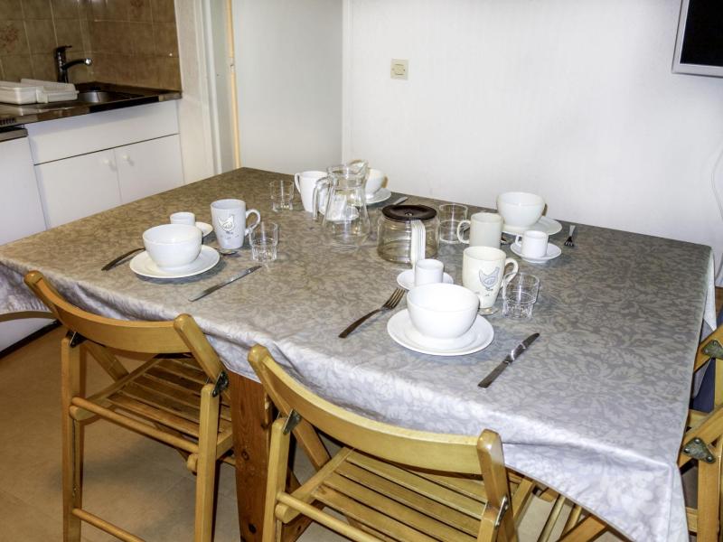 Vakantie in de bergen Appartement 2 kamers 6 personen (10) - Pierres Blanches F et H - Les Contamines-Montjoie - Woonkamer