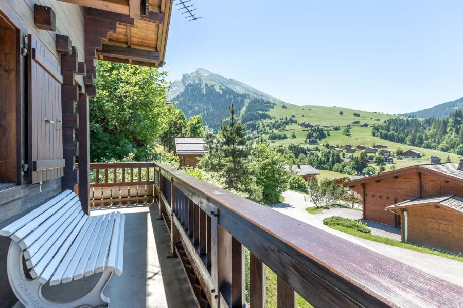 Vacaciones en montaña Chalet 6 piezas para 11 personas (15) - Pistes Du Soleil 15 / Ichiban - La Clusaz - Balcón